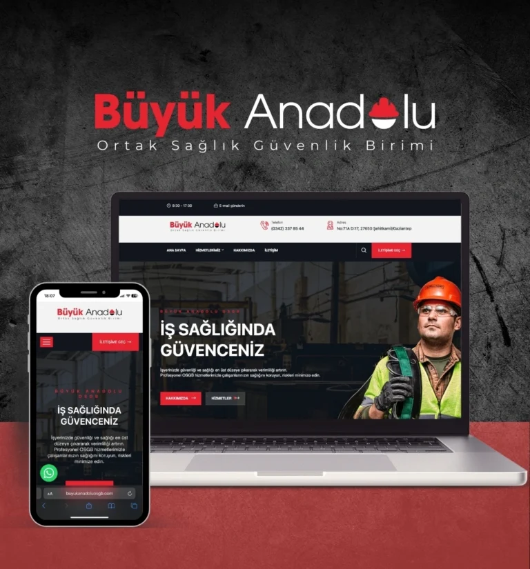 Büyük Anadolu Web Site Çalışması